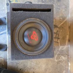 Cerwin Vega Mobile 12 Inch Subwoofer With Ported Box