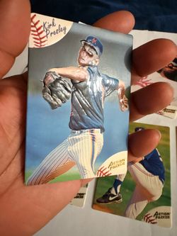 1994 Action Packed -Thick Embossed Cards - MLB Minors Scott Ruffcorn #20, Curtis Pride #33 Lot (7cards)