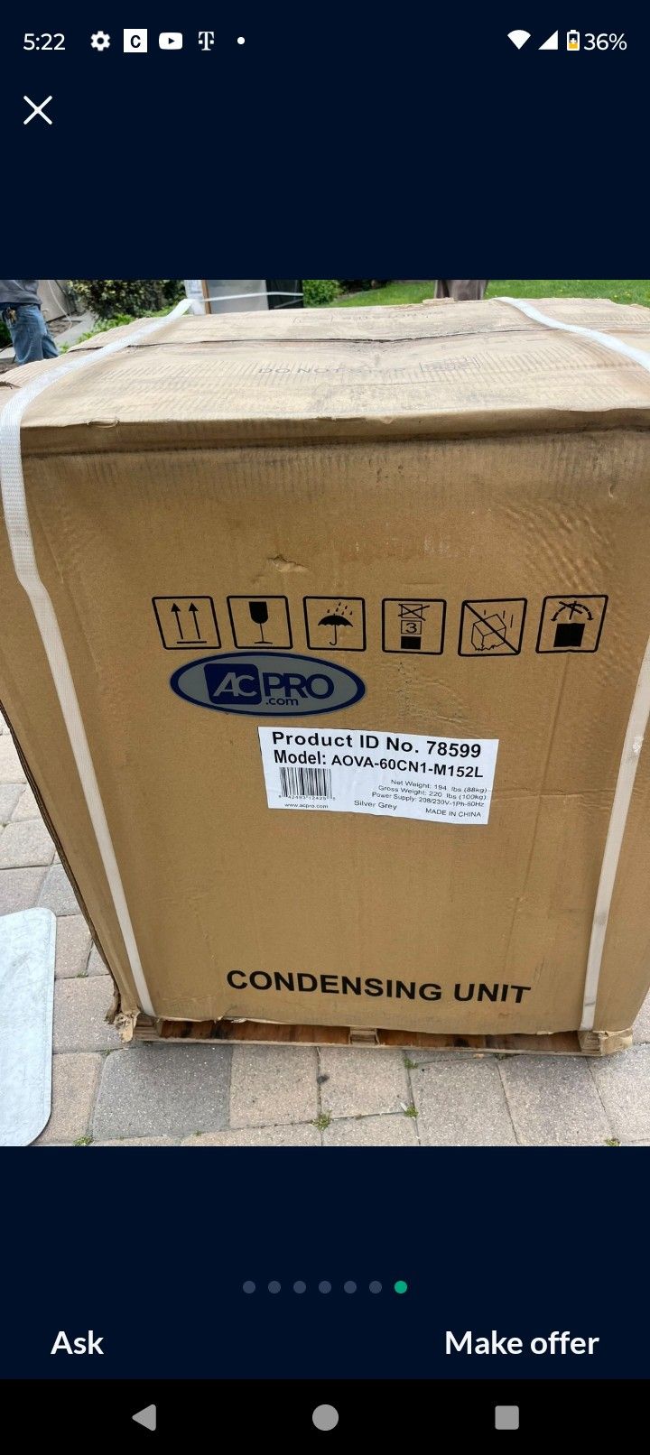 3 Ton Central Air Condenser Unit
