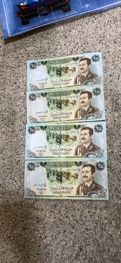 1985 Iraqi 25 dinar, Saddam Hussein