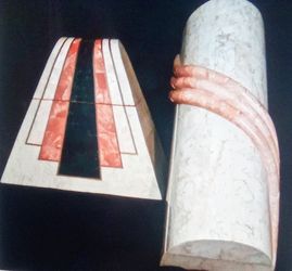 ARTISTIC PYRAMID & CONTAINER FOR STORAGE
