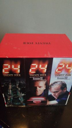 Twenty four Series episodes 1,2,3