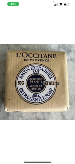 l'occitane en provence Soap Savon Extra-Doux Lail Milk Extra-Gentle Soap 1.7 Oz made in France