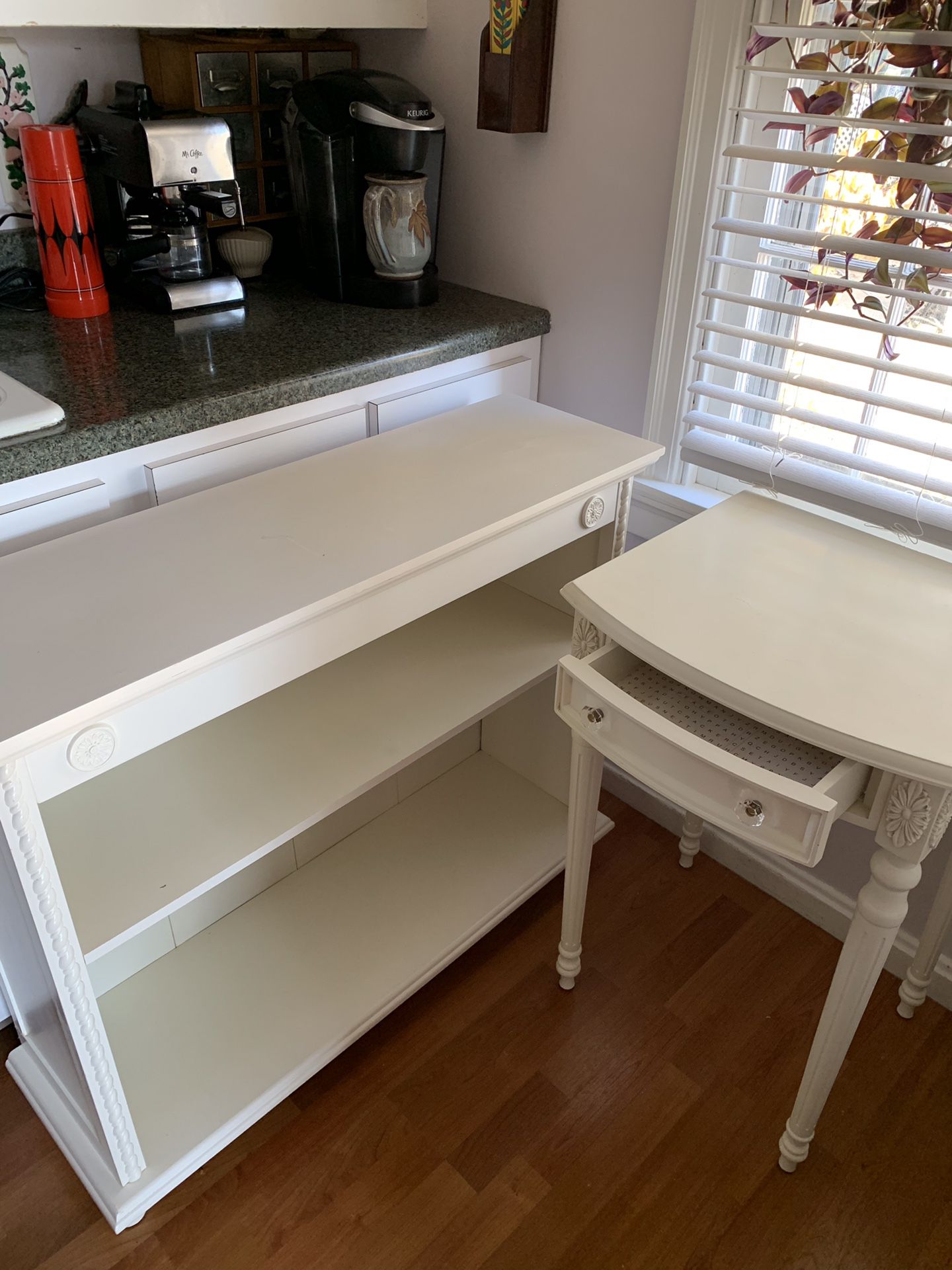 Bookcase & Side Table / Nightstand Price for Both