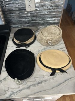 Women’s Vintage Hats. All 4  For $20