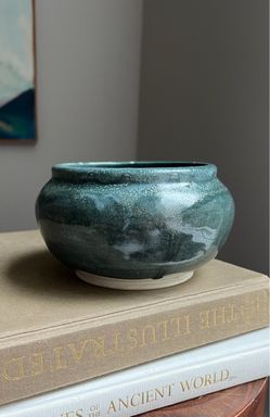 Small Handcrafted Accent Vase ( firm on price )