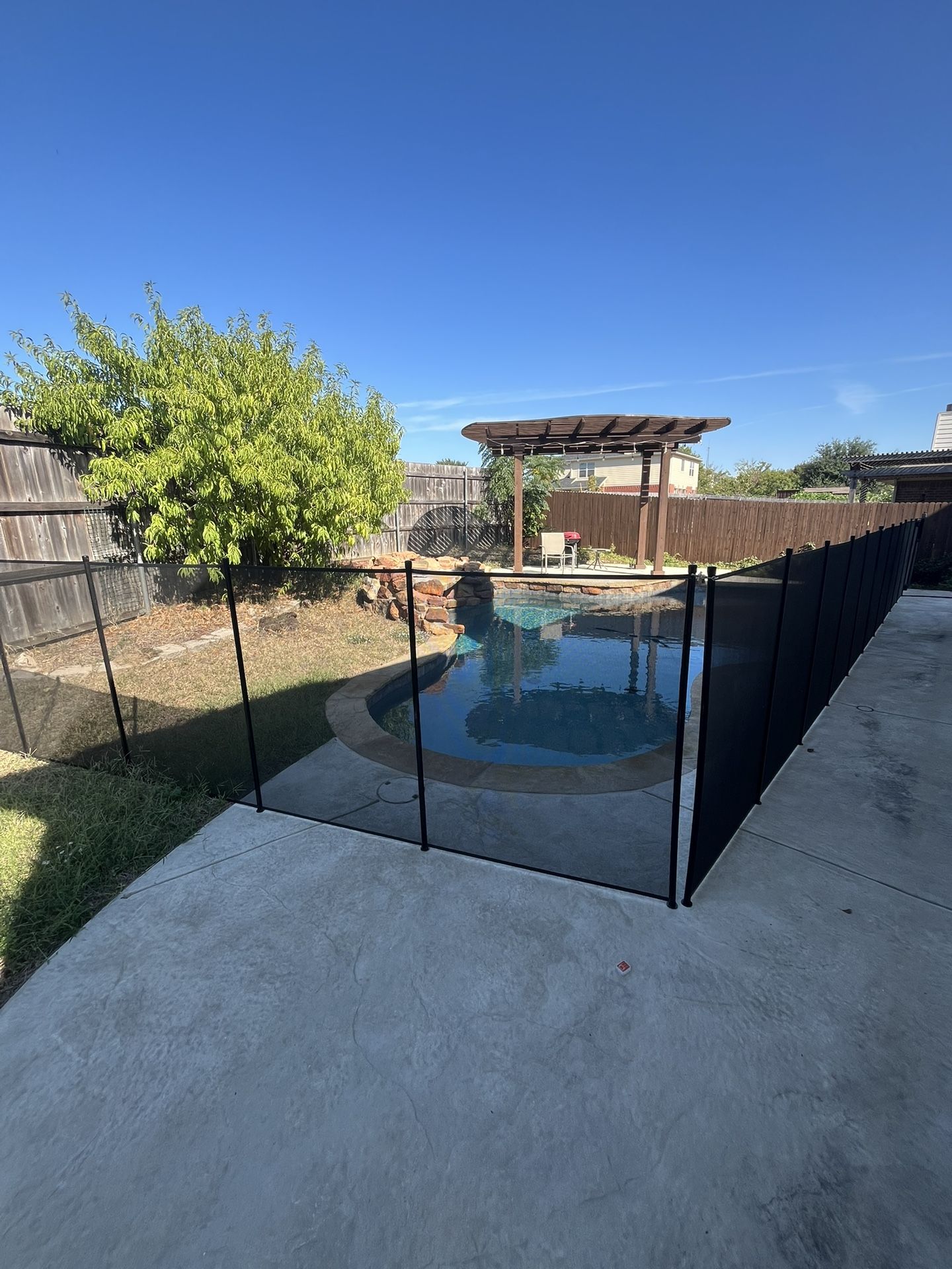 Brand New Pool Fence
