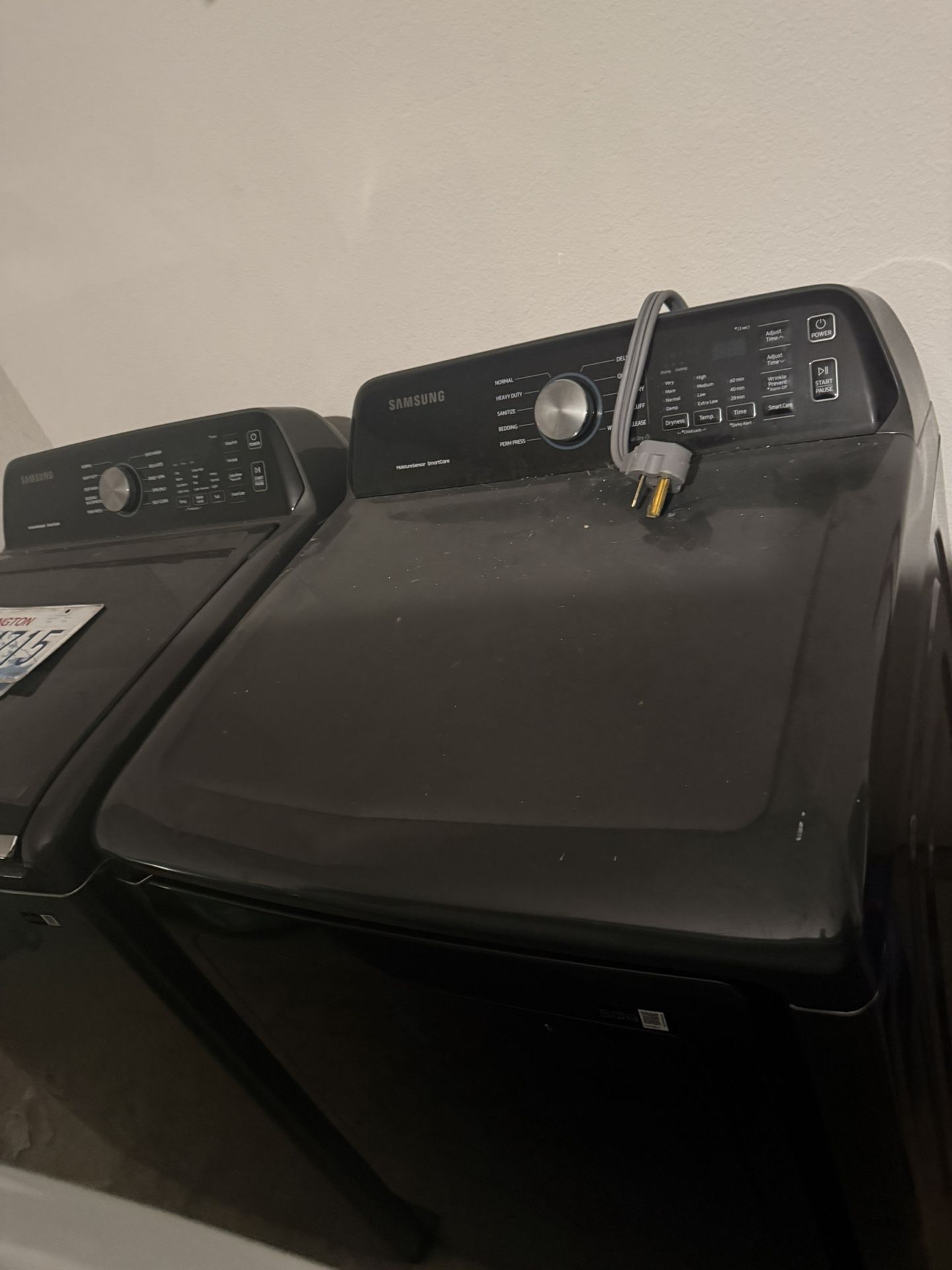 Samsung WASHER AND DRYER