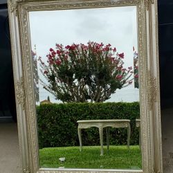 Silver Frame  Mirror