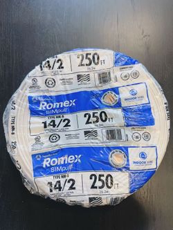 romex 14/2 250ft 80$