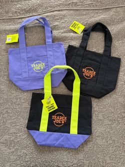 Trader joes halloween mini canvas bags
