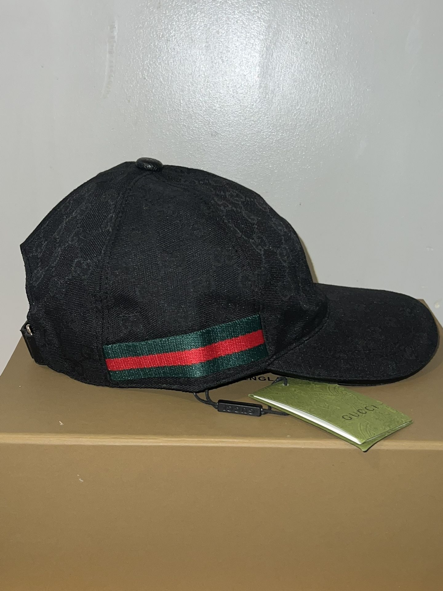 Gucci Web Black Green Men’s Size Large Brand New