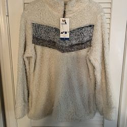 Weatherproof Ladies’ Cosy Sherpa Pullover- Excellent 