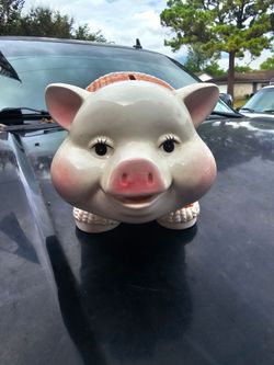 LONGHORN PIGGY BANK