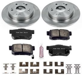 Acura ILX /Honda Civic/ Prelude Rotors and front Brake pads