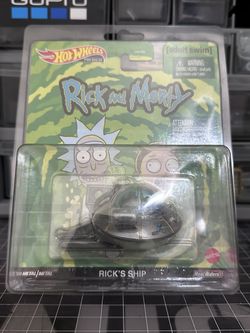 Hot wheels Rick and Morty