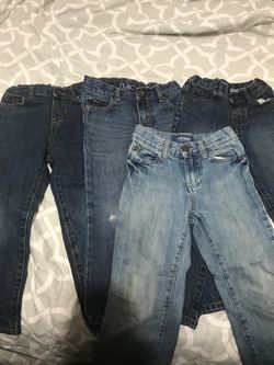 Lot of 4; Boys jeans - size 4t