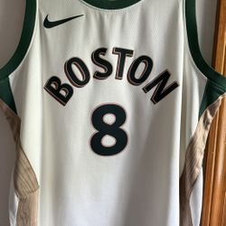 Celtics City Edition Kristaps Porzingis Jersey