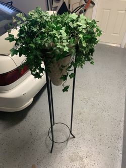 Decorative floral stand