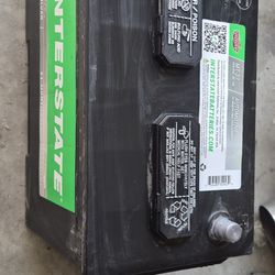 Mt 27 Interstate Battery. Used 