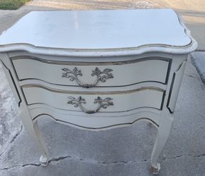 Classy Antique French Provincial Night Stand