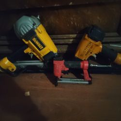 DeWalt Framing Gun Bostitch Strap Shot Nail Gun And Arrow Staple Gun