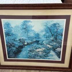 Framed-matted Picture 
