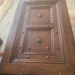 Sofa Table Solid Wood ..needs A Little TLC 