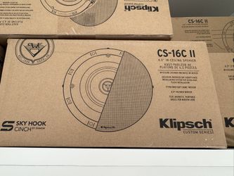 Klipsch CS-16C - 6.5" In Ceiling Speakers -