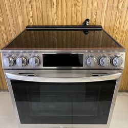 Stove Electric LG 4 Burners