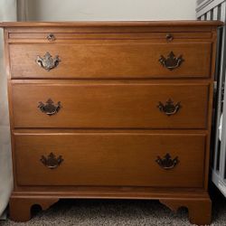 Mid Century Maple Desk/Dresser