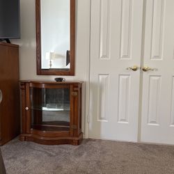 Curio And Mirror