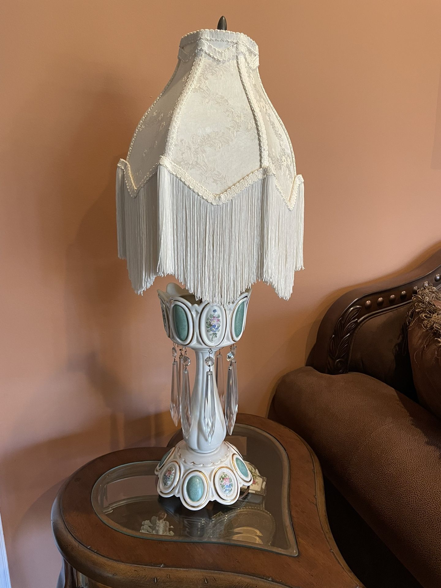 Antique Porcelain Lamp