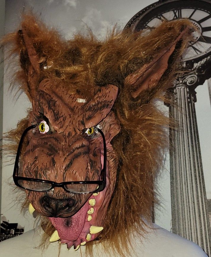 Halloween Costume Mask Warewolf