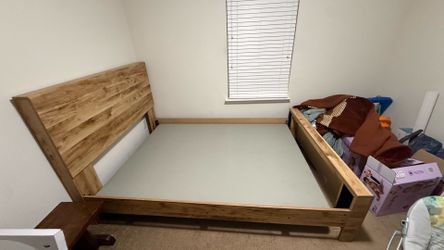 Queen size bed frame