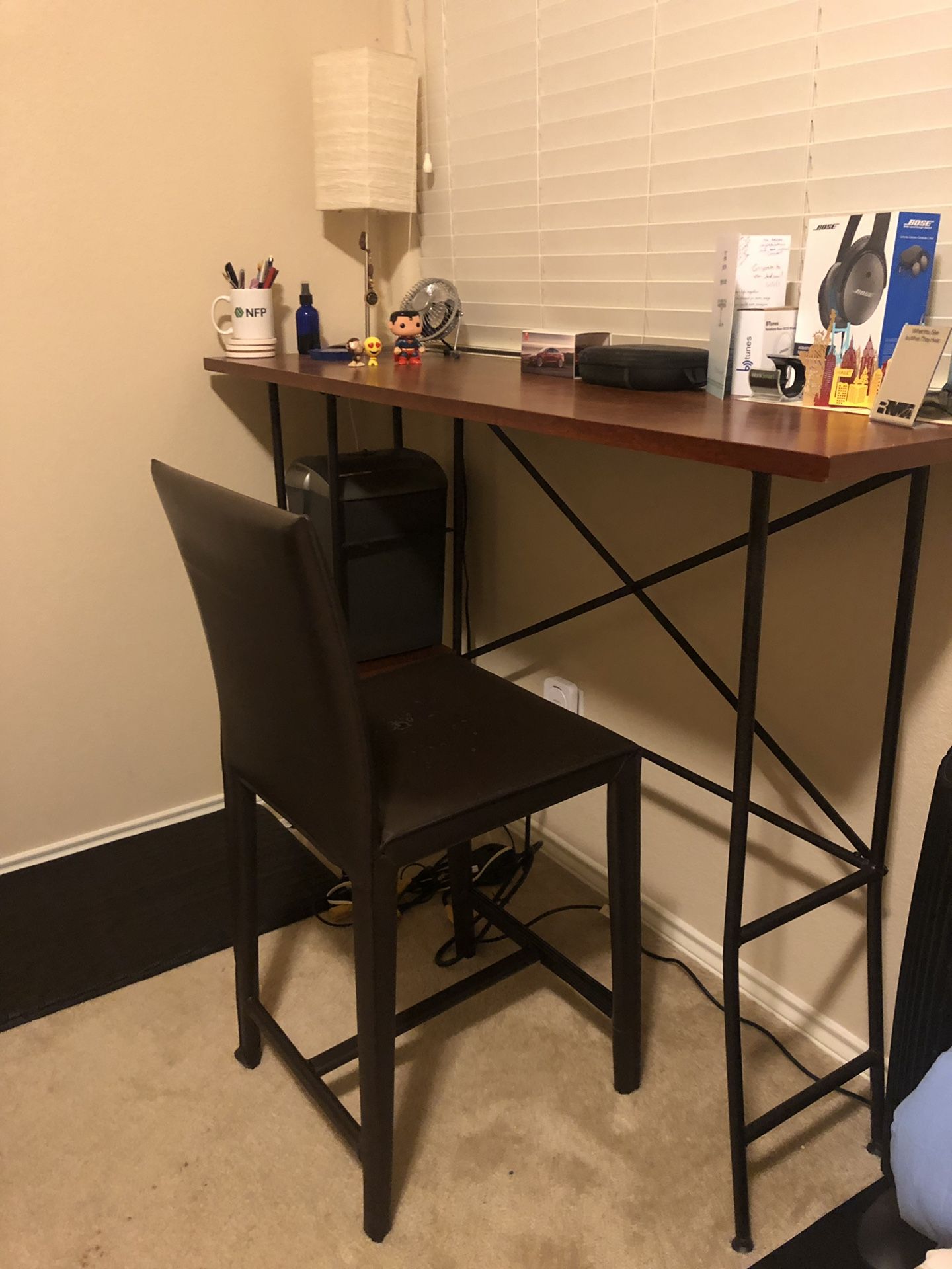 Standing Desk plus chair