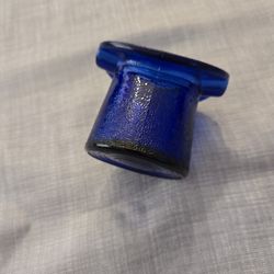 Vintage Colbalt Blue Ashtray 
