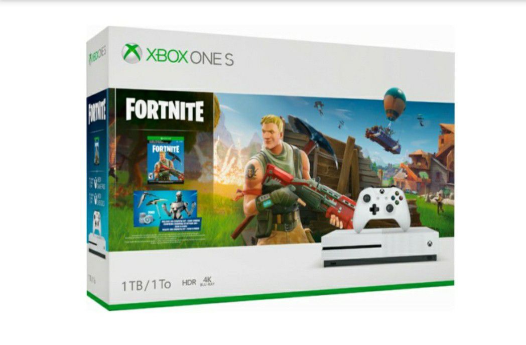 Xbox One S Fortnite Bundle 1 TB Brand New
