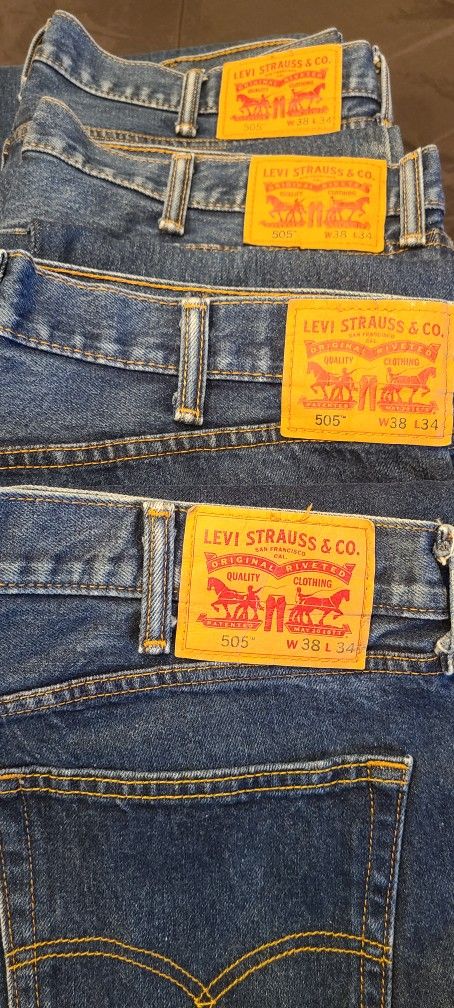 $15.00 EACH Pair 505 LEVI'S MEN'S GREAT CONDITION