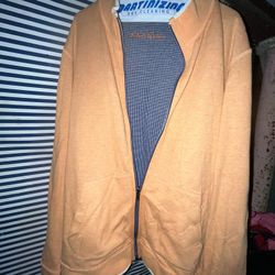 Orange Robert Graham Full Jacket