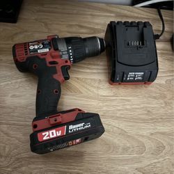 20V 1/2” Cordless Drill Kit