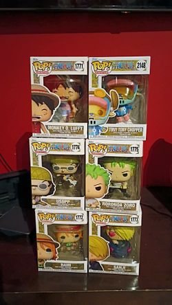 Funko Pop One Piece Set of 6