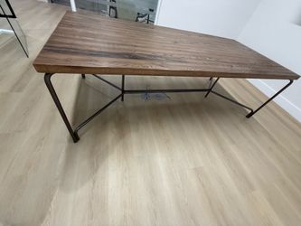 Table - Dining Table - Four Hands Marion Dining Table - Rustic Fawn