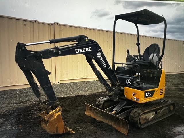 2020 JD 17-G mini excavator
