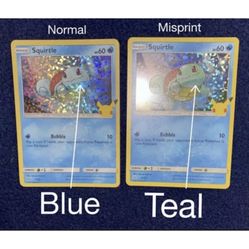 Error Squirtle McDonald’s 25th Anniversary 