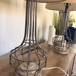 Set of table lamps