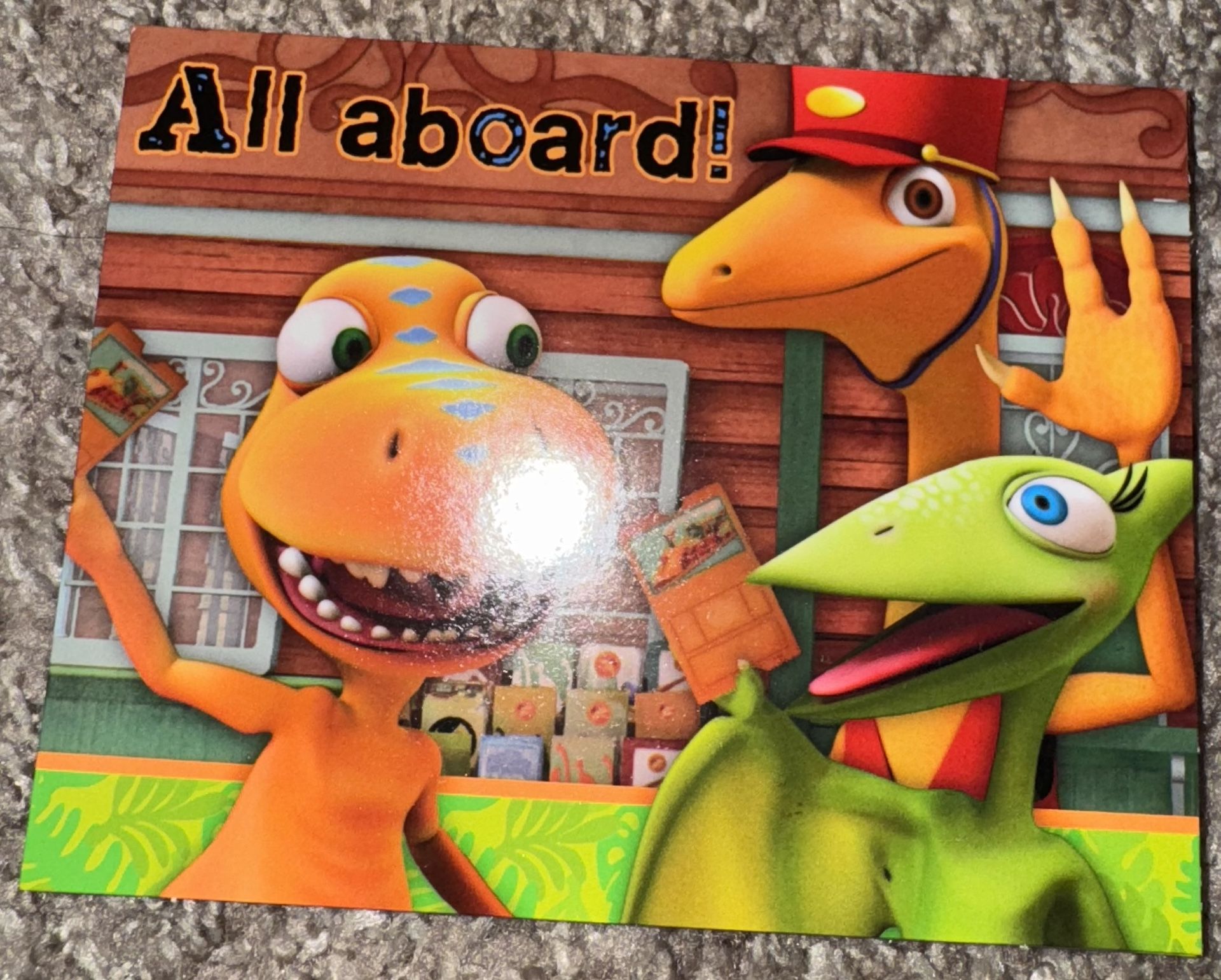 PBS Dinosaur Train Birthday Party Invitations (8)