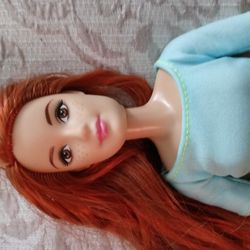 Barbie Made To Move Articulate Dress Doll Redhead