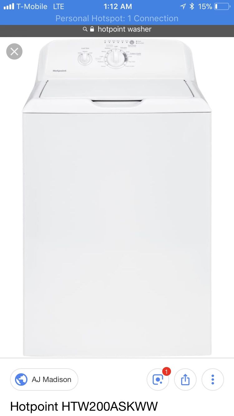 3 washer in good condition. Used about 15 times each one