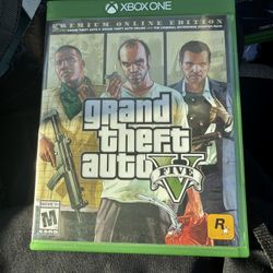 Grand Theft Auto V,GTA V/5  Premium Edition  XBOX ONE COMPLETE w/Map 